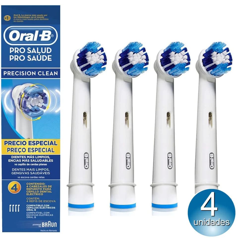 ראשי Oral-B דיוק — מארז 4
